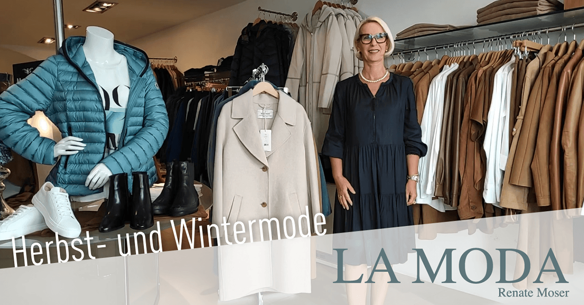 LA MODA: bunte Herbst- und Wintermode